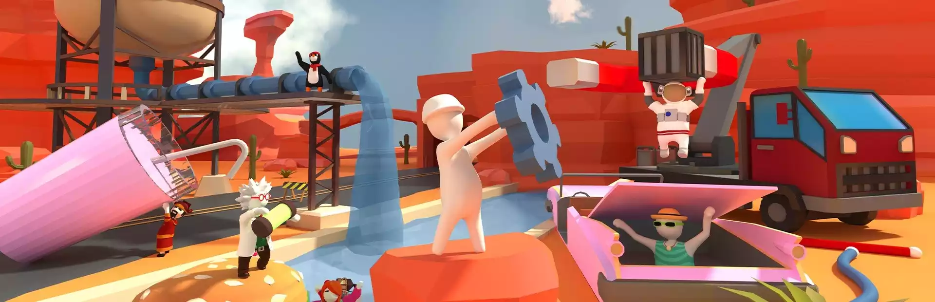 Human: Fall Flat Steam Key China