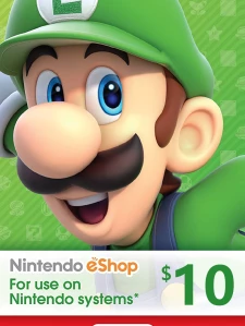 Nintendo eShop Card 10 USD Key United States