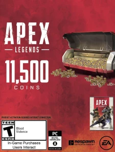 Apex 英雄 11500 Apex硬币/金币 Origin Cd-key/激活码 全球