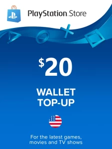 PlayStation Store Gift Card 20 USD PSN Key United States