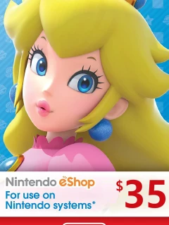 任天堂Nintendo eShop 礼品卡 35 USD 预付卡/预付序号 美国