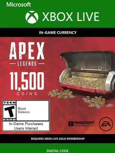 Apex Legends 11500 Apex Coins Xbox Live Key GLOBAL