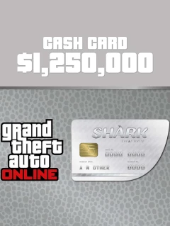 GTA Grand Theft Auto Online: Great White Shark Cash Card (PC) Rockstar Games Launcher Key GLOBAL