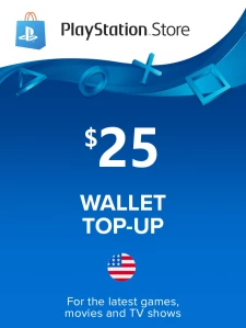 PlayStation Store Gift Card 25 USD PSN Key United States
