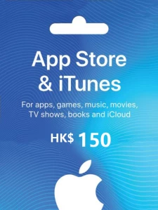 Apple store & iTunes Gift Card 150 HKD Key Hong Kong