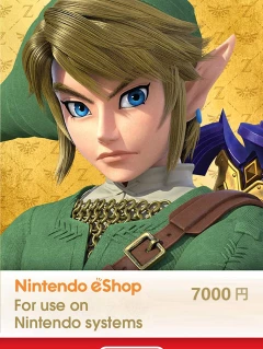 任天堂 Nintendo eShop 礼品卡 7000日元 JPY 预付卡/预付序号 日本
