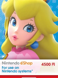 Nintendo eShop Card 4500 JPY Key Japan