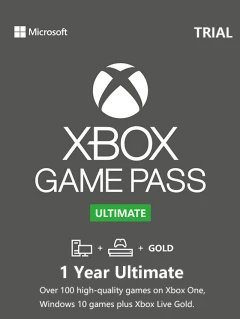 Xbox Game Pass Ultimate XGPU 1年終極會員試用訂閱 Xbox One/Windows 10 Xbox Live Cd-key/序號 全球