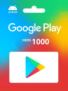 Google Play Gift Card 1000 HKD Key Hong Kong