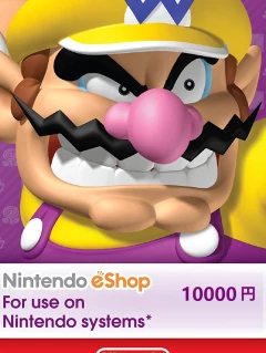 任天堂 Nintendo eShop 禮品卡 10000日元 JPY 預付卡/預付序號 日本