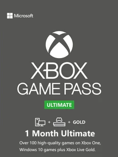 Xbox Game Pass Ultimate XGPU 1个月终极会员订阅 Xbox One/Windows 10 Xbox Live Cd-key/序号 全球